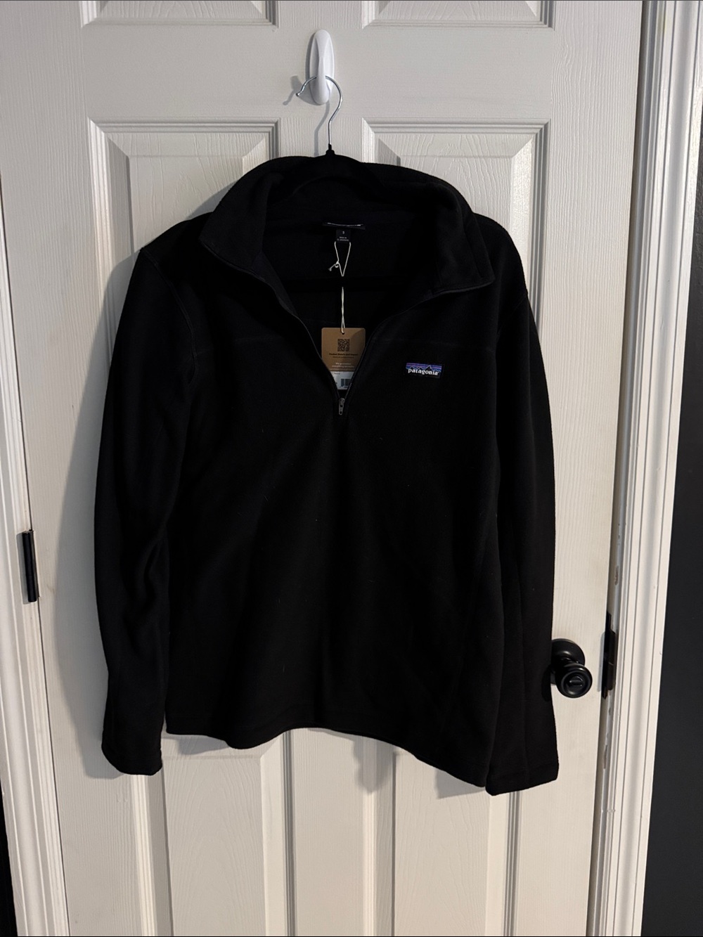 Patagonia Men’s Half-Zip Fleece Pullover - Black